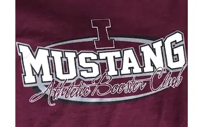 mustang athletic booster club logo